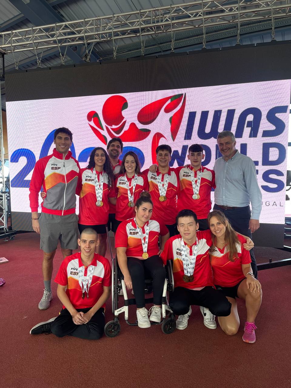 Espa&ntilde;a, primera del medallero de nataci&oacute;n en los IWAS World Games en Portugal