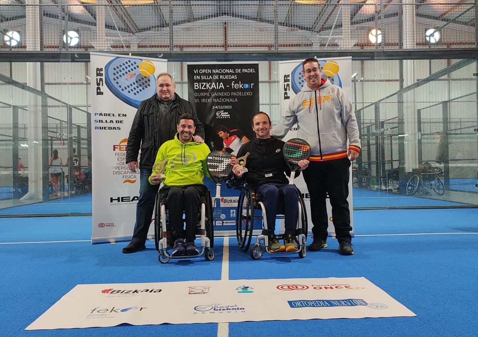 Edorta de Anta y Topher Trivi&ntilde;o refrendan su favoritismo en el VI Open Nacional Fekoor