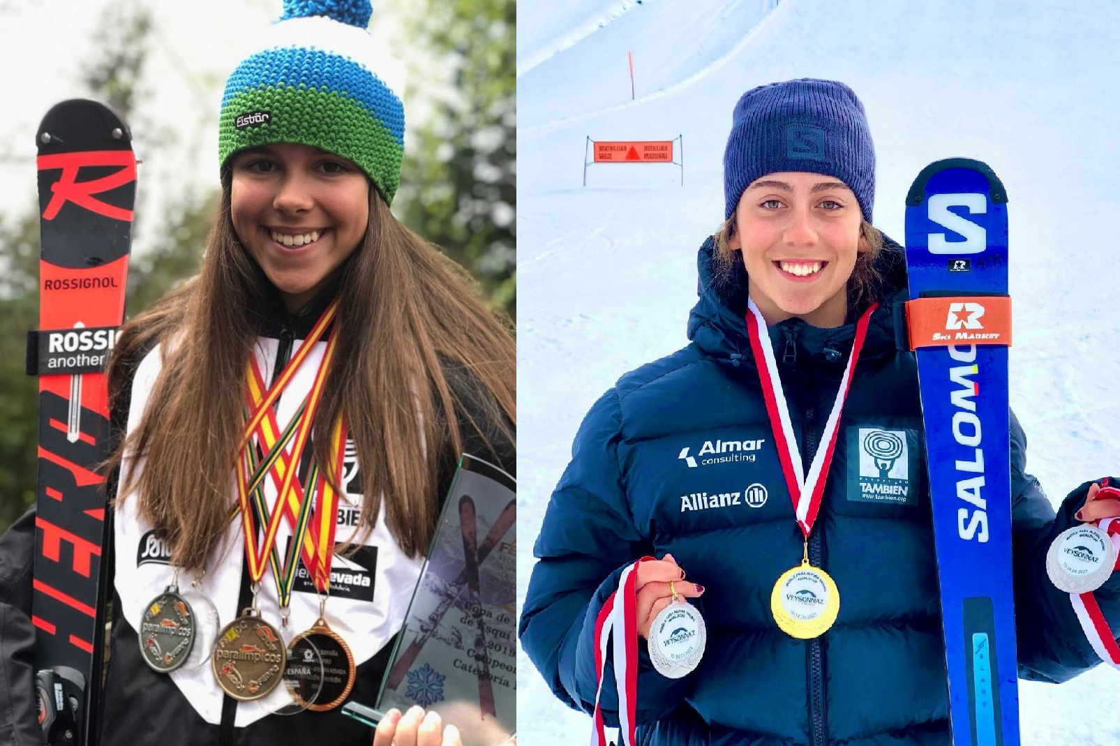 Audrey Pascual y Mar&iacute;a Mart&iacute;n Granizo disputar&aacute;n el Mundial de esqu&iacute; paral&iacute;mpico
