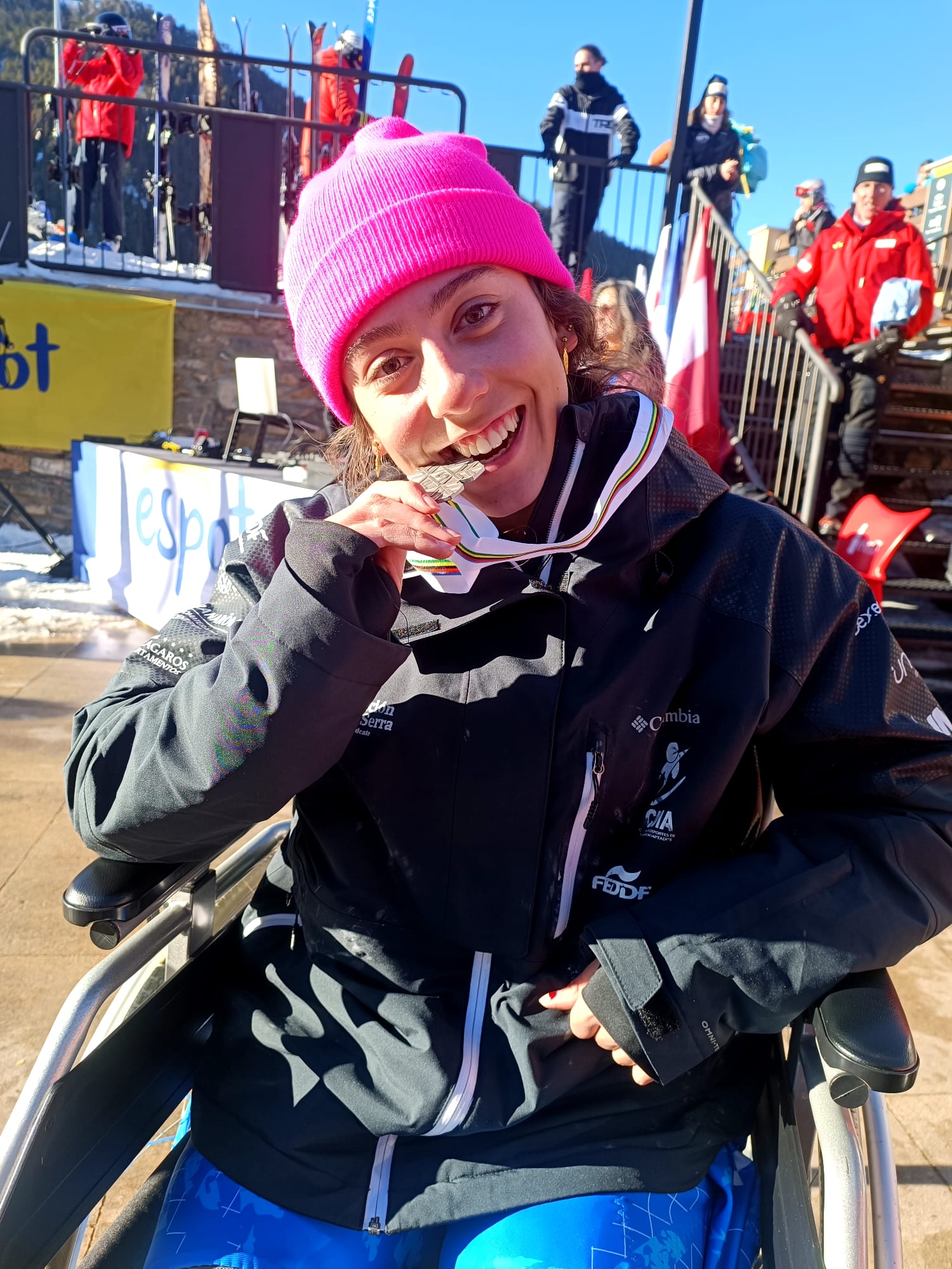 Audrey Pascual, subcampeona del mundo de slalom en el Mundial de Espot