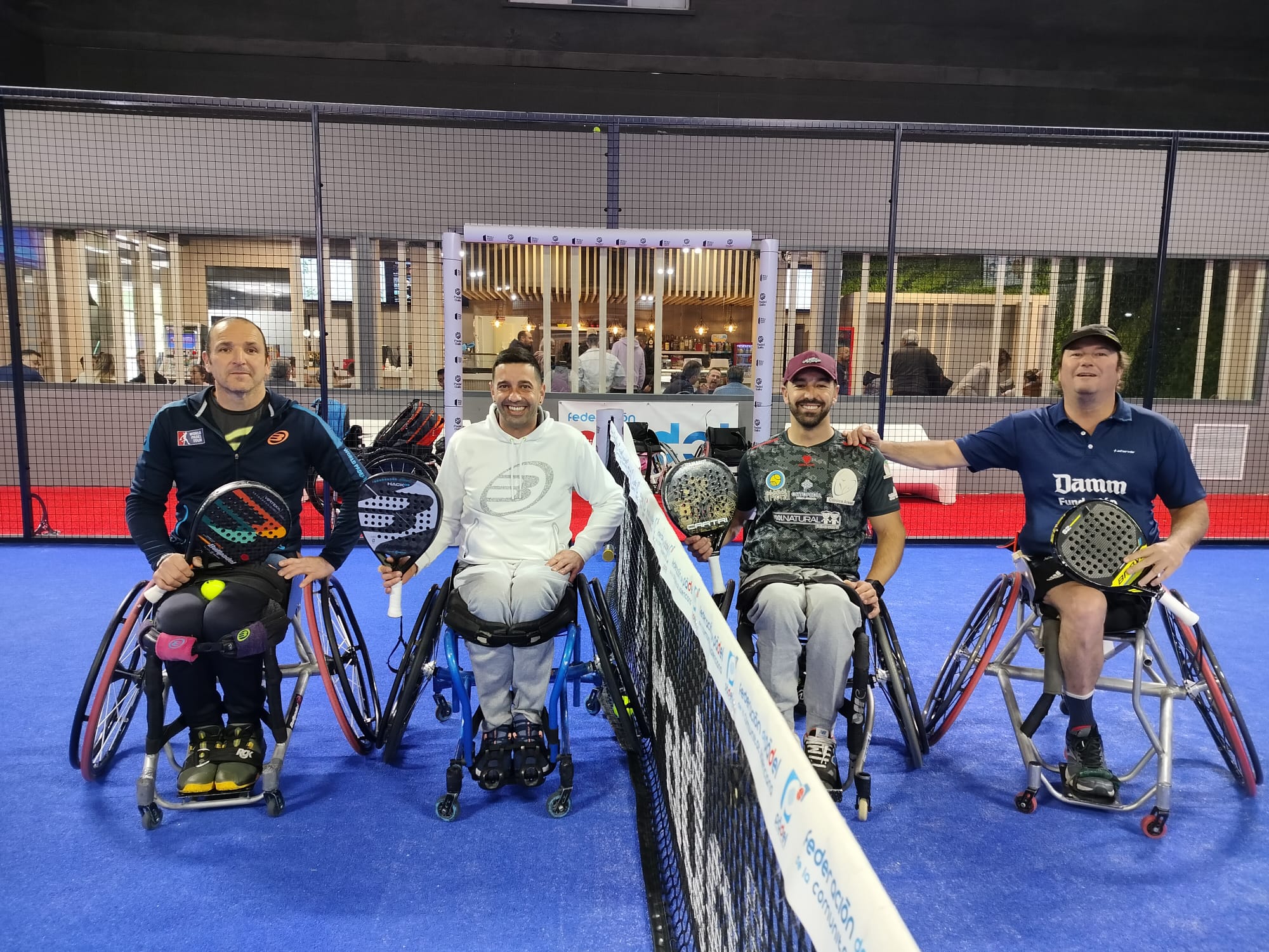 Edorta de Anta y Christopher Trivi&ntilde;o ganan el VI Open Nacional de p&aacute;del en silla RODEM