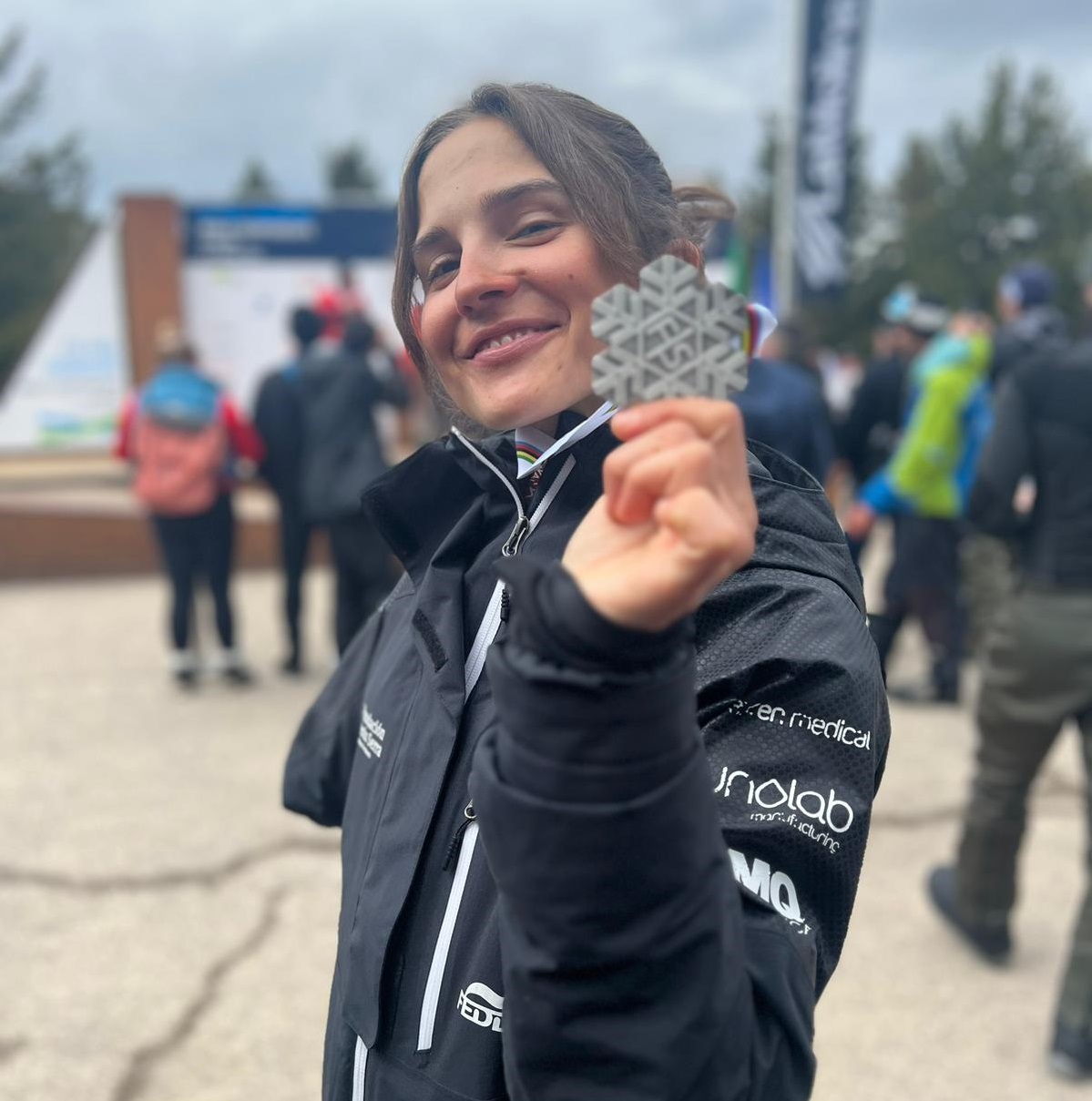 Irati Idiakez, subcampeona del mundo de boardercross en La Molina