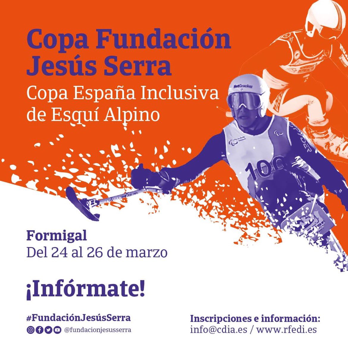 Cancelada la prueba de la Copa FJS &ndash; Copa Espa&ntilde;a inclusiva de esqu&iacute; alpino de Formigal
