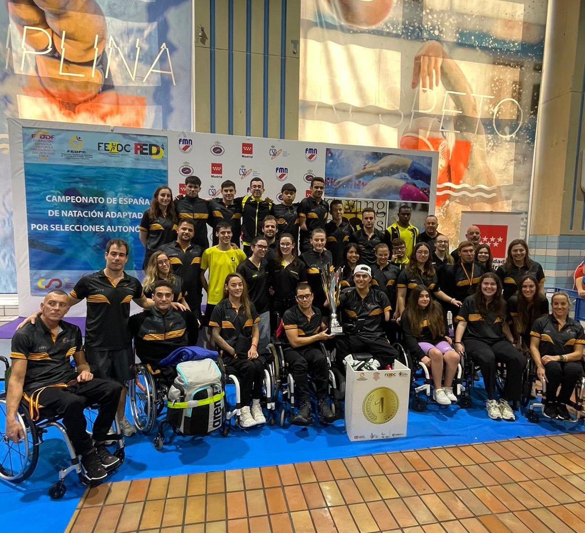 Catalu&ntilde;a repite triunfo en el Campeonato de Espa&ntilde;a de nataci&oacute;n por Comunidades Aut&oacute;nomas