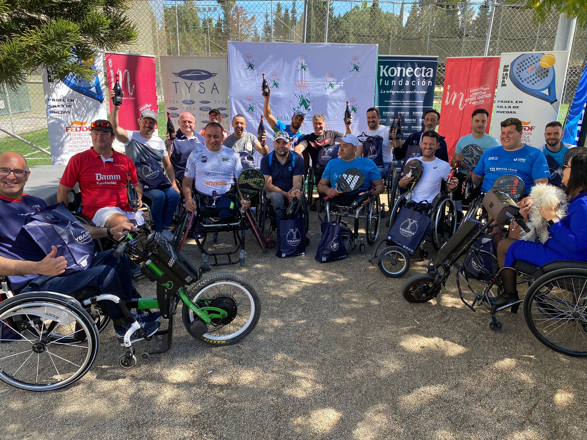 Oscar Agea y Coco Bernal se llevan el VI Open Nacional de p&aacute;del en silla Asociaci&oacute;n IN