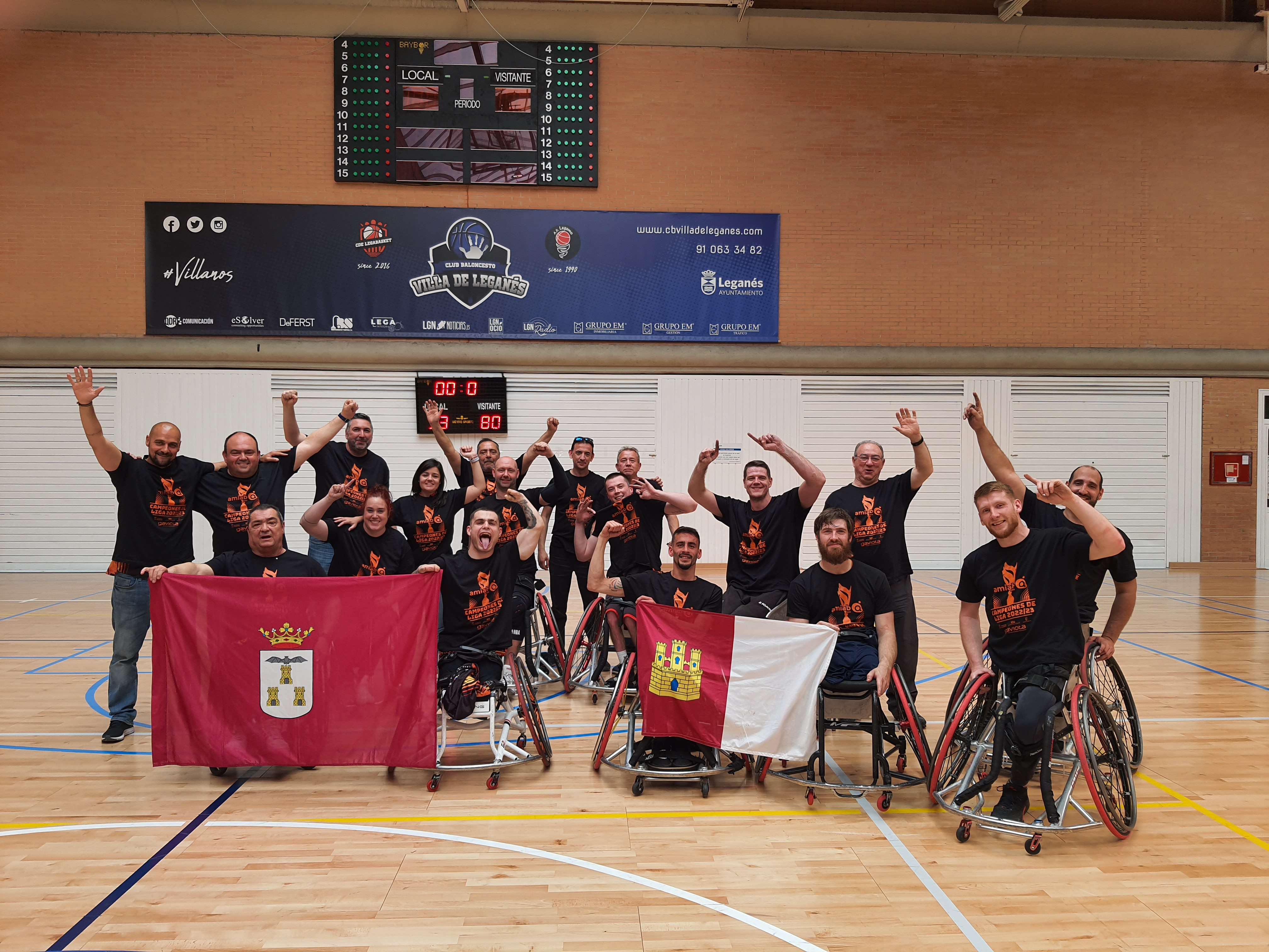 Amiab Albacete, campe&oacute;n de la Liga de baloncesto en silla de ruedas