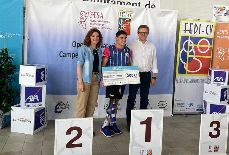 Nuria Marqu&eacute;s y Jacobo Garrido vencieron en la tercera prueba de la Liga AXA de nataci&oacute;n