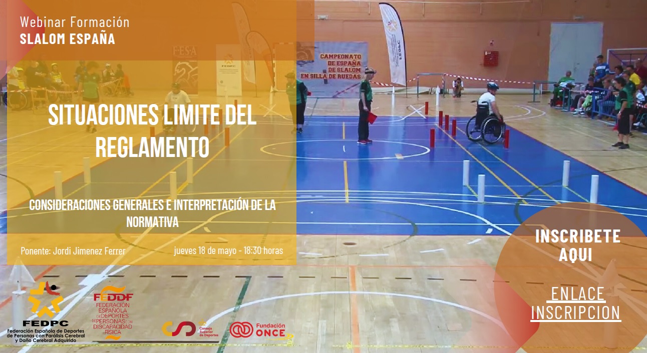  Webinar sobre situaciones l&iacute;mite en slalom