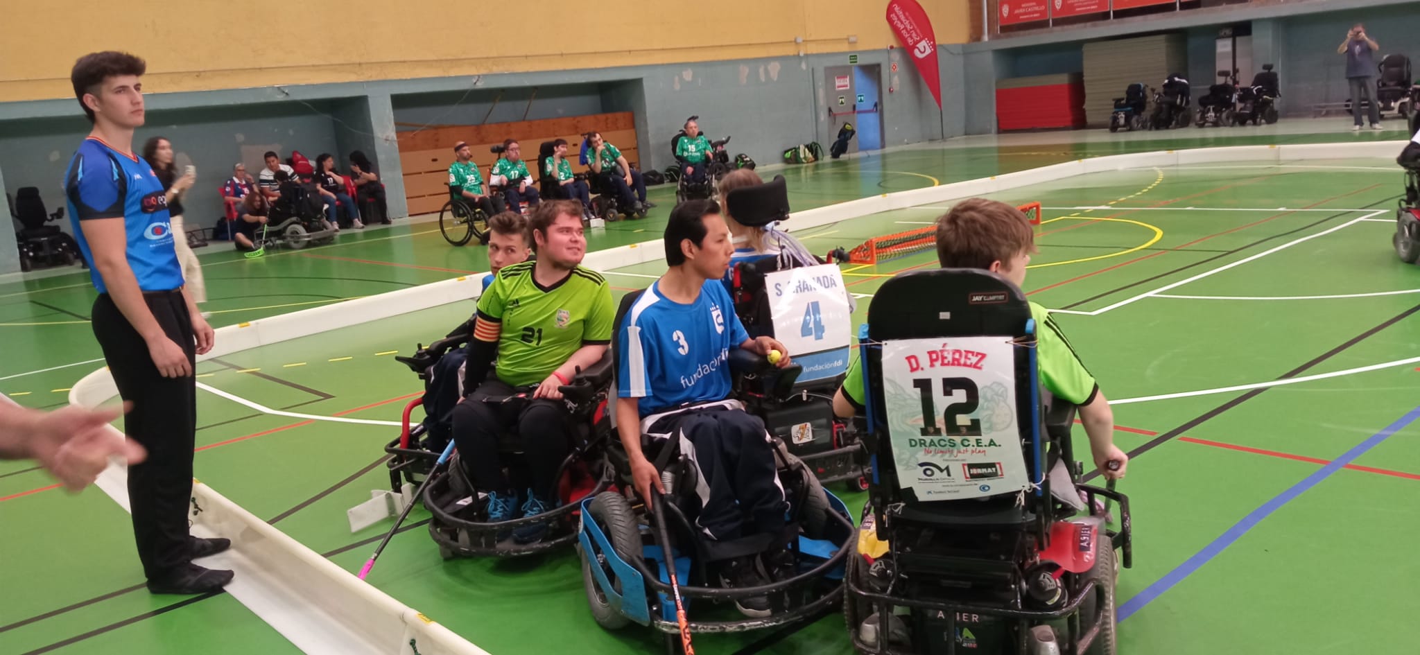 FDI Sanse domina la segunda jornada de la Liga de hockey en silla de ruedas el&eacute;ctrica