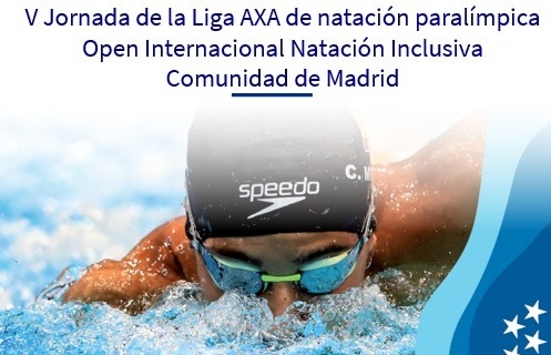 La Liga AXA de nataci&oacute;n paral&iacute;mpica llega a Madrid con m&aacute;s de cien participantes