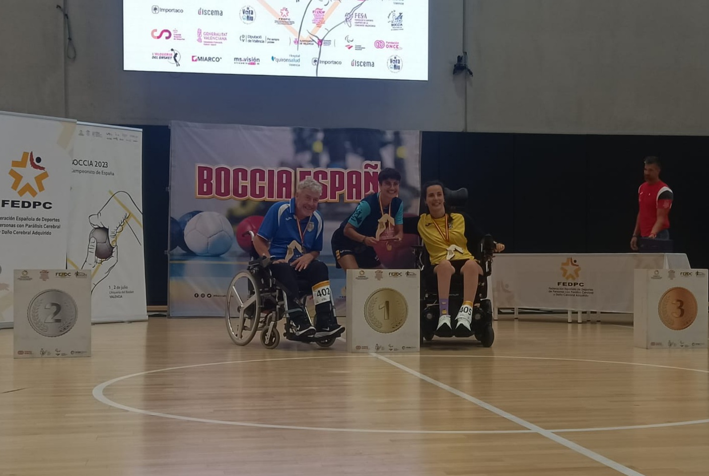 Vasile Agache, campe&oacute;n de Espa&ntilde;a de boccia