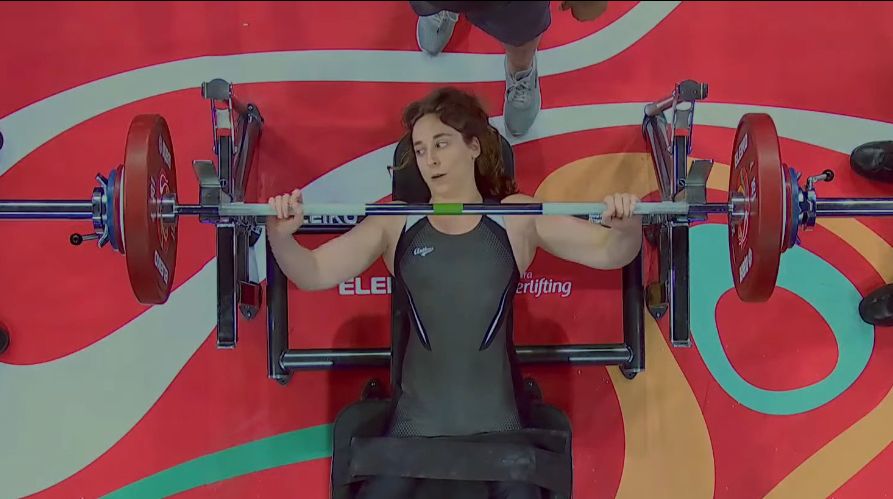 Loida Zabala, quinta en el Mundial de powerlifting de Dubai
