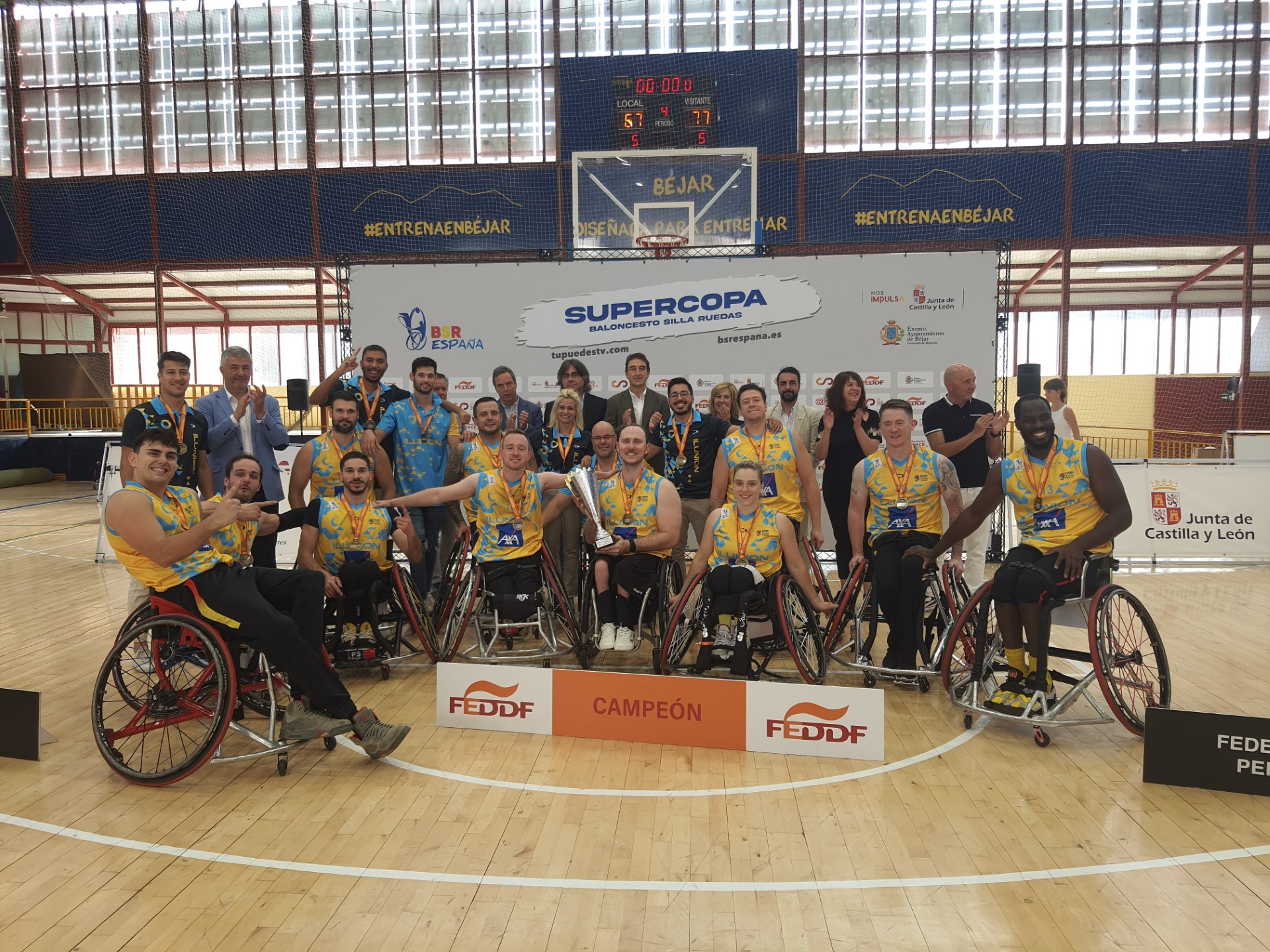 Ilunion conquista su primera Supercopa de Espa&ntilde;a de baloncesto en silla de ruedas