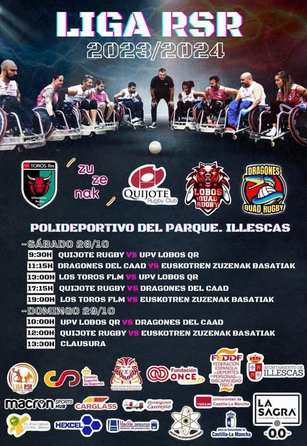La Liga de rugby en silla de ruedas alza el tel&oacute;n con cambio de formato