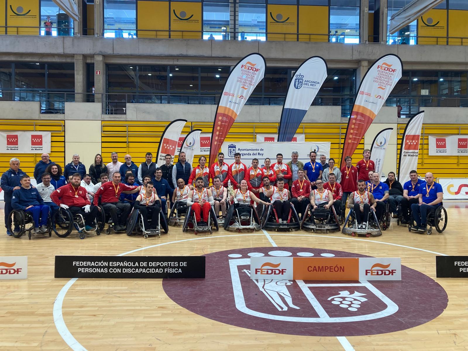 Espa&ntilde;a, campeona del Torneo Internacional de rugby en silla de ruedas
