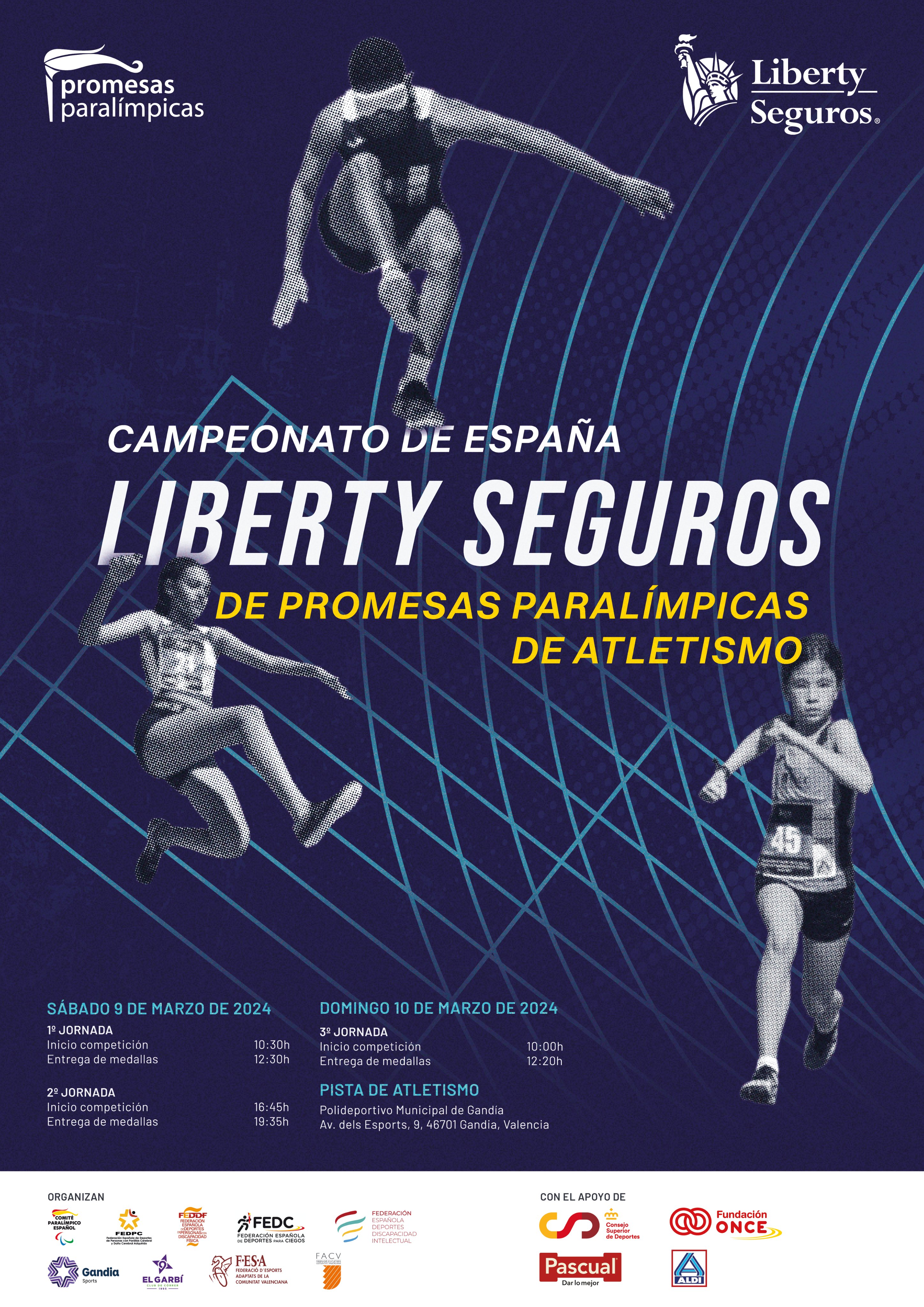 Un centenar de j&oacute;venes atletas competir&aacute;n en el Campeonato de Espa&ntilde;a de promesas paral&iacute;mpicas de atletismo