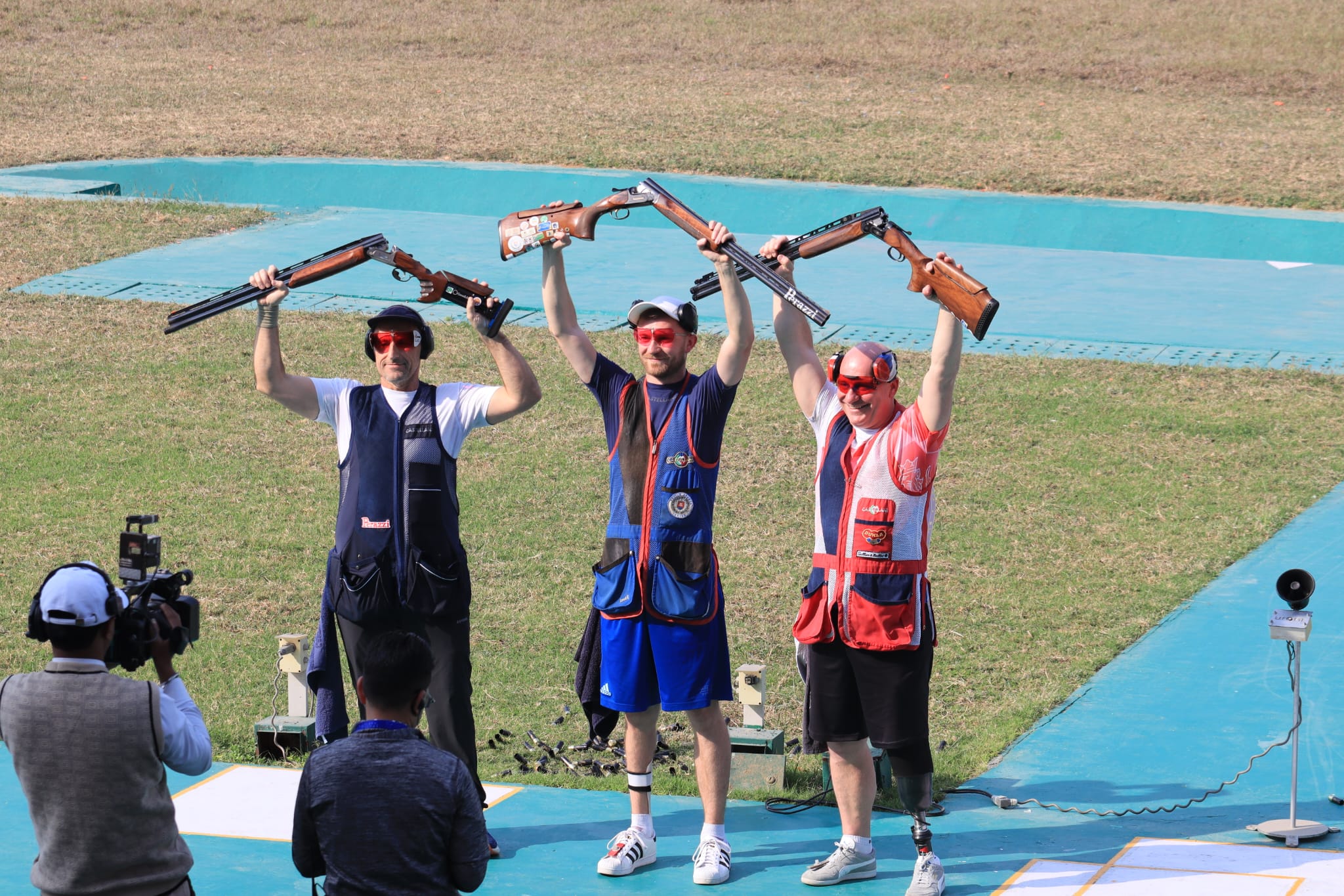 I&ntilde;aki Oloriz, plata en foso ol&iacute;mpico en la Copa del Mundo de tiro de Nueva Delhi