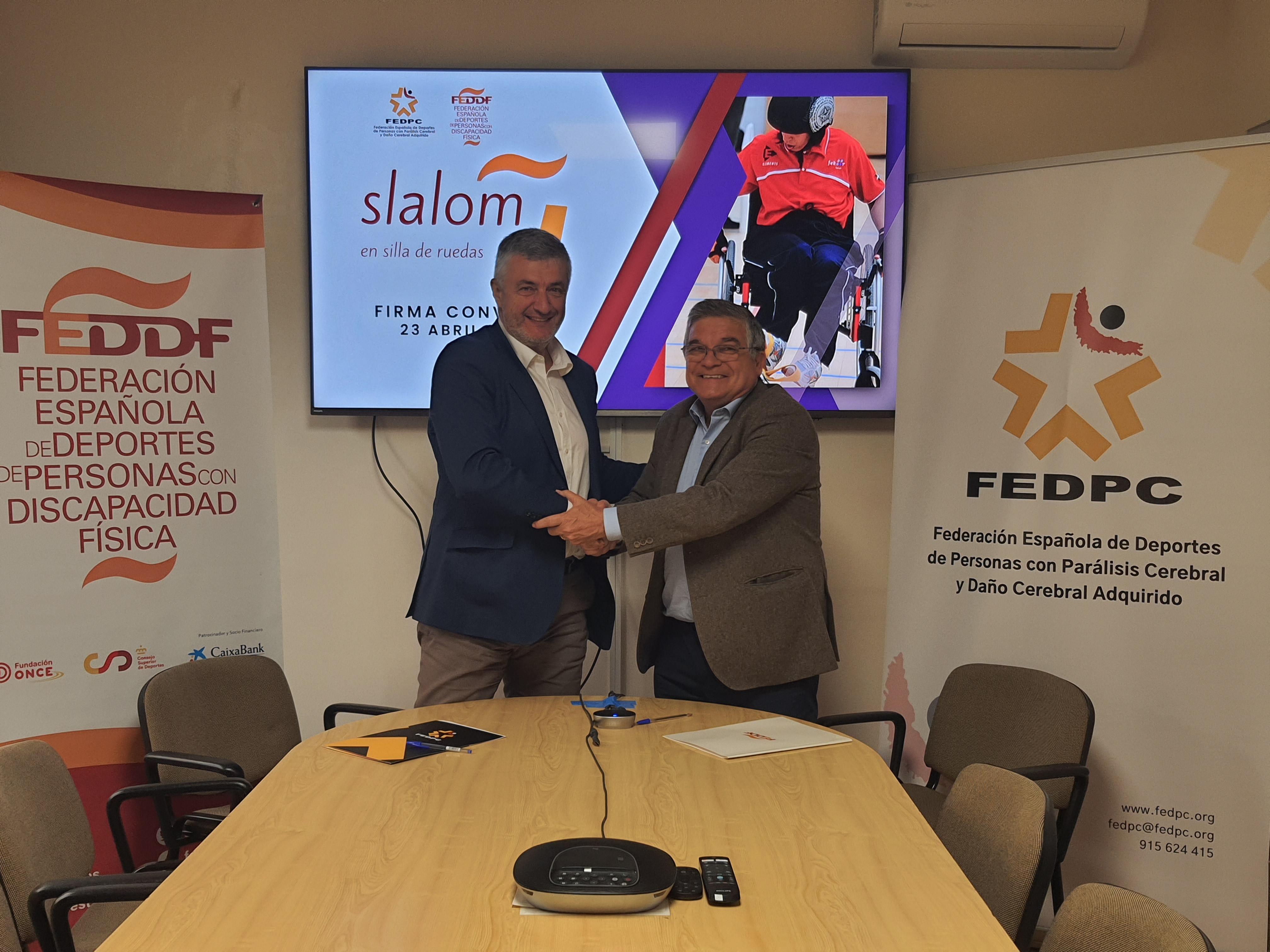 La FEDDF y la FEDPC firman un convenio de colaboraci&oacute;n para impulsar los deportes de ambas federaciones