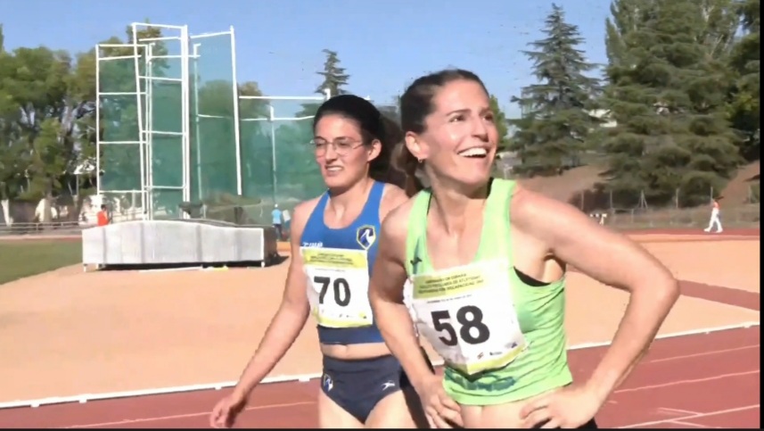 Sara Andr&eacute;s bate el r&eacute;cord del mundo de 200 metros T64 en Alcobendas