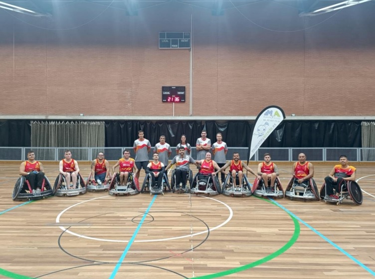 Mu&eacute;vete y Accede (MyA), nuevo patrocinador t&eacute;cnico de la selecci&oacute;n espa&ntilde;ola de rugby en silla de ruedas