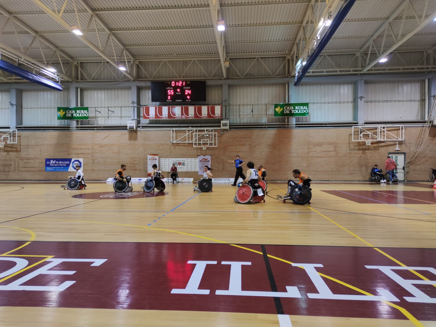 El BUC arranca con fuerza la Liga de rugby en silla de ruedas