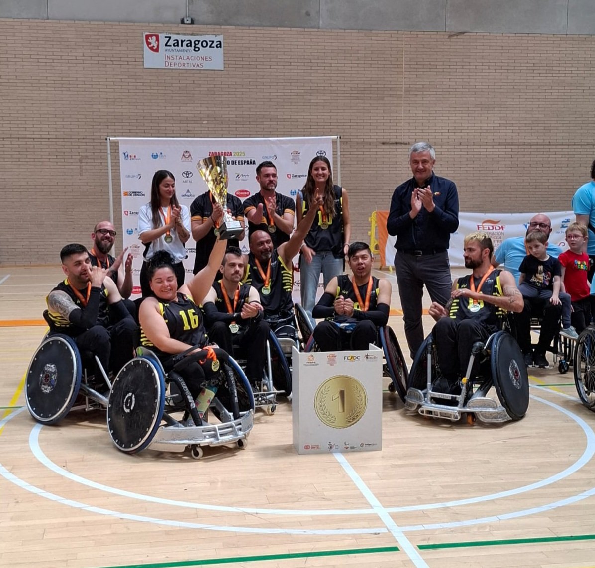 Catalu&ntilde;a revalida el t&iacute;tulo de campeona de Espa&ntilde;a de rugby en silla de ruedas