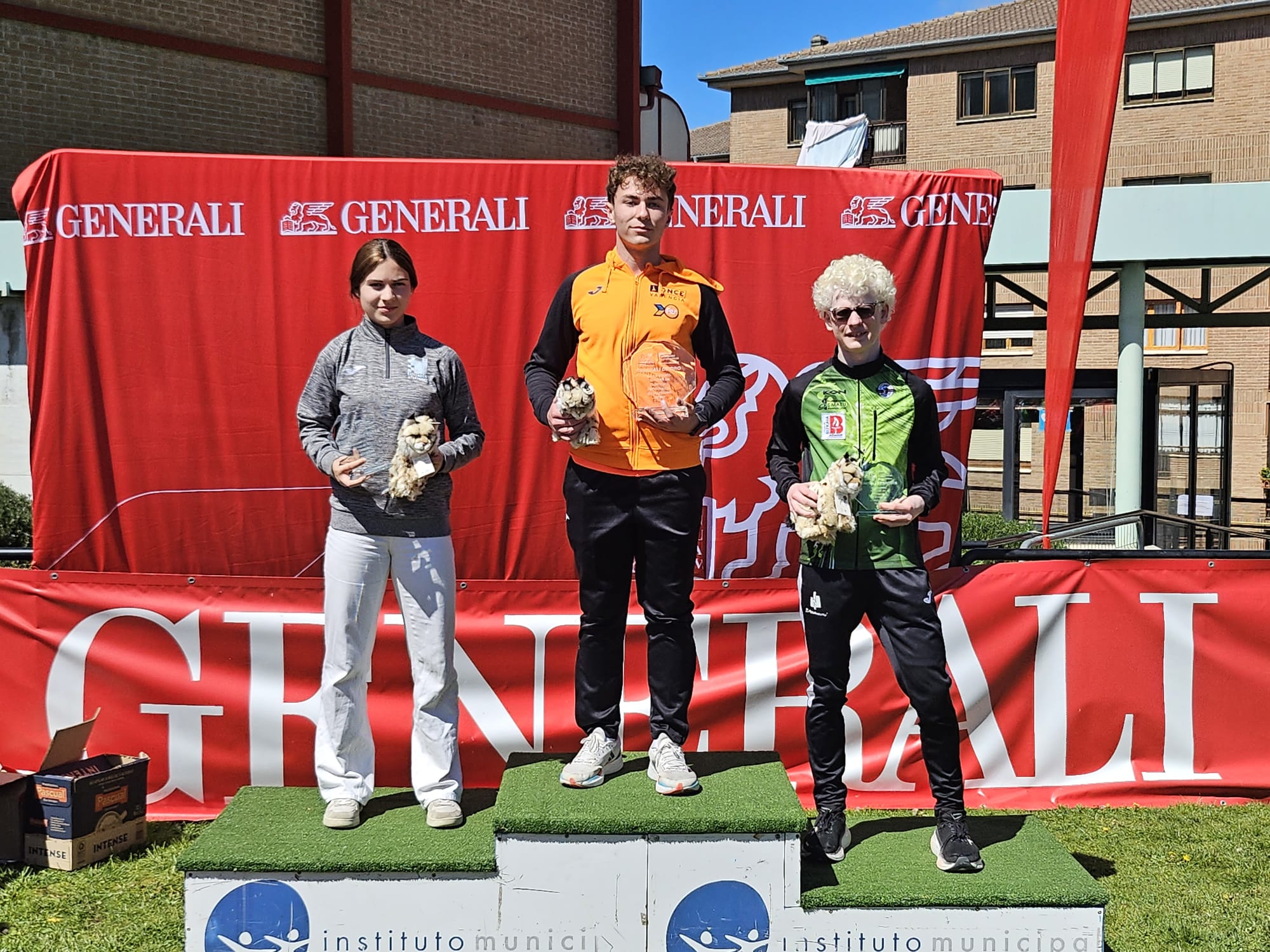 Enric Quintanilla y Jimena Hern&aacute;ndez, vencedores del Campeonato de Espa&ntilde;a Generali de promesas paral&iacute;mpicas de atletismo