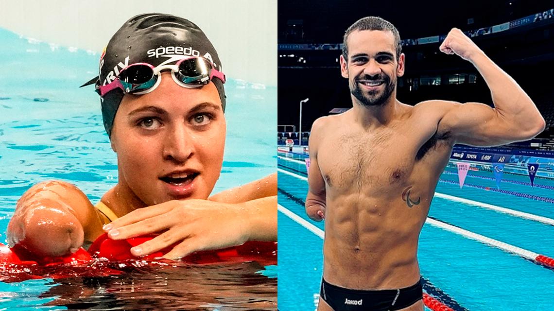Anastasiya Dmytriv y &Oacute;scar Salguero, ganadores de los premios CSD-Carrera Dual