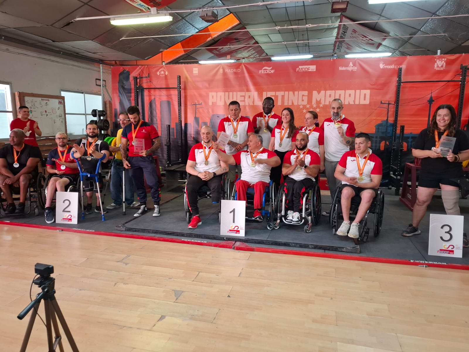Madrid, campeona de Espa&ntilde;a de powerlifting de selecciones aut&oacute;nomicas 