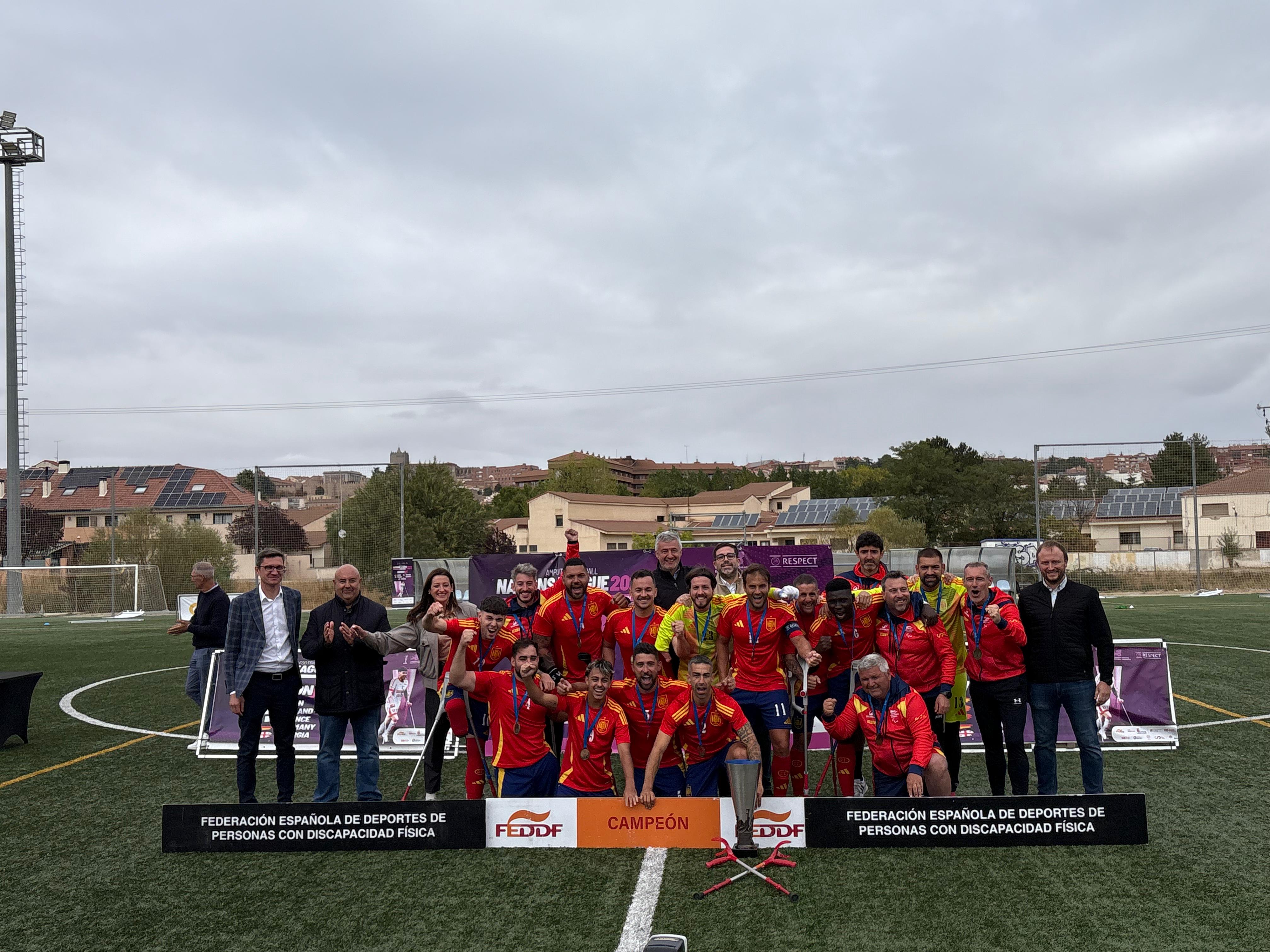 Espa&ntilde;a logra, con pleno de victorias, el ascenso a la Liga de Naciones A