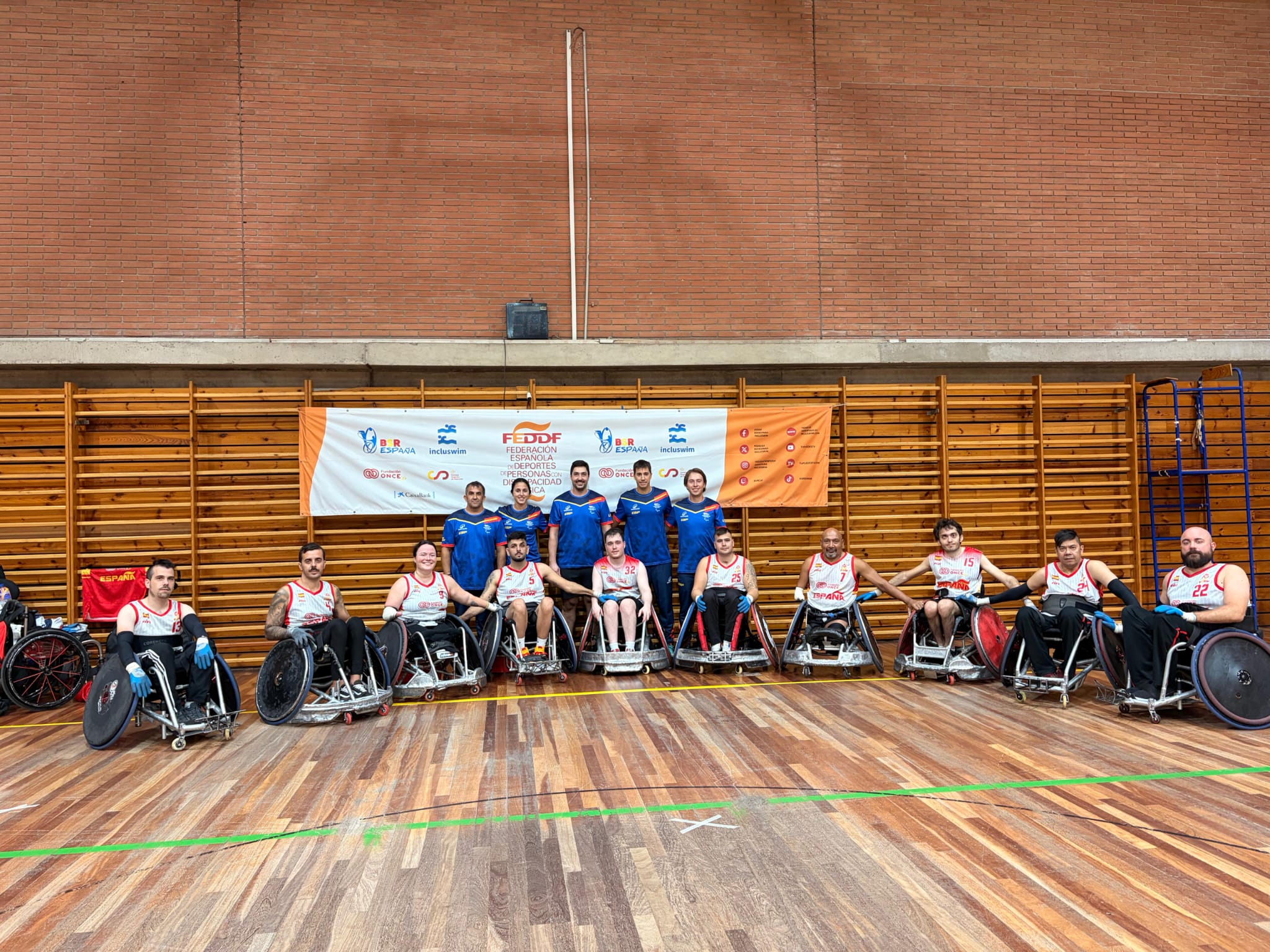 Convocatoria de la selecci&oacute;n espa&ntilde;ola de rugby en silla de ruedas