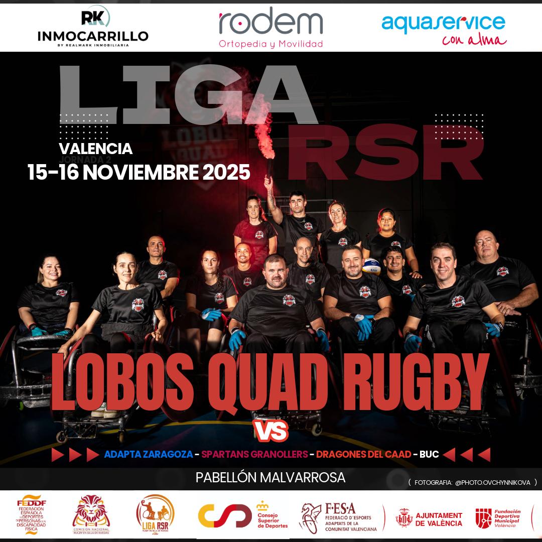 La Liga de rugby en silla de ruedas vuelve con duelos de alto voltaje