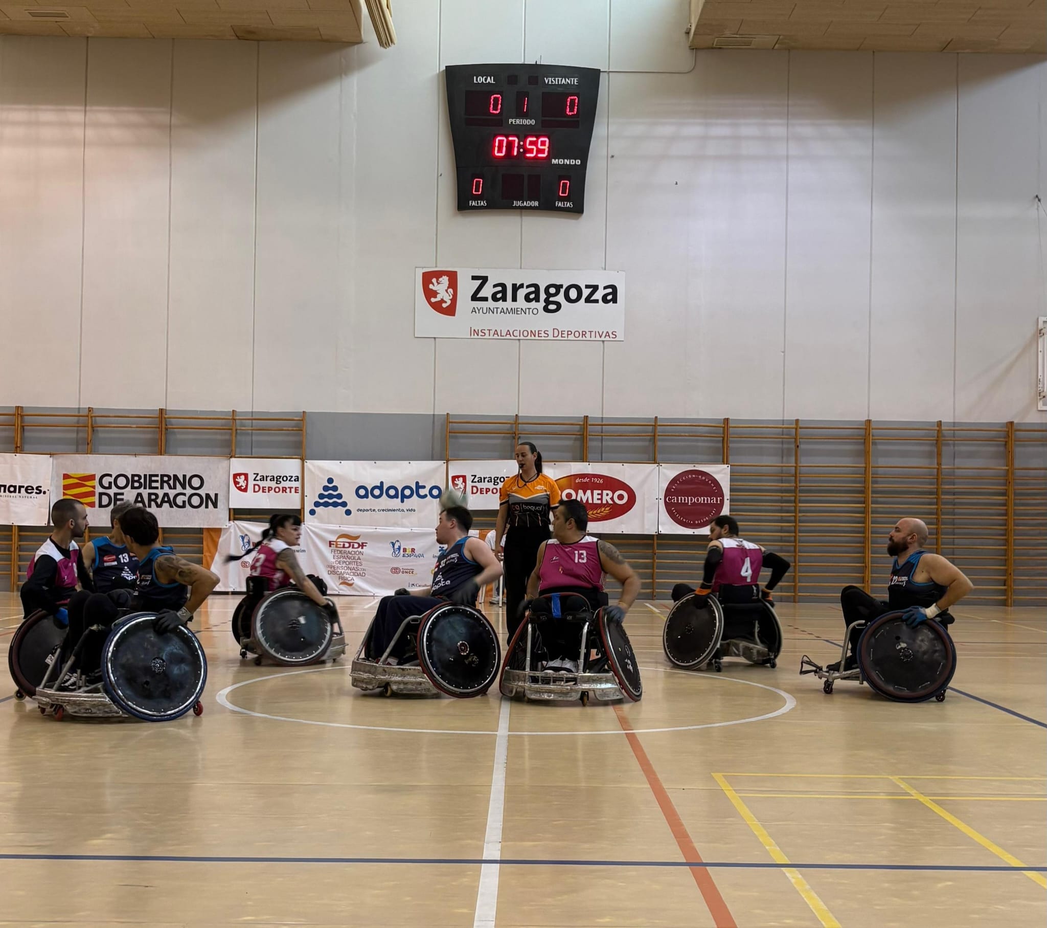 Spartans Granollers dominan la tercera jornada de la Liga de rugby en silla de ruedas