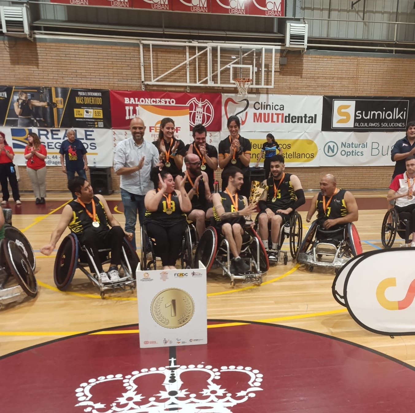 Catalu&ntilde;a revalida el t&iacute;tulo de campe&oacute;n de Espa&ntilde;a de rugby en silla por CCAA