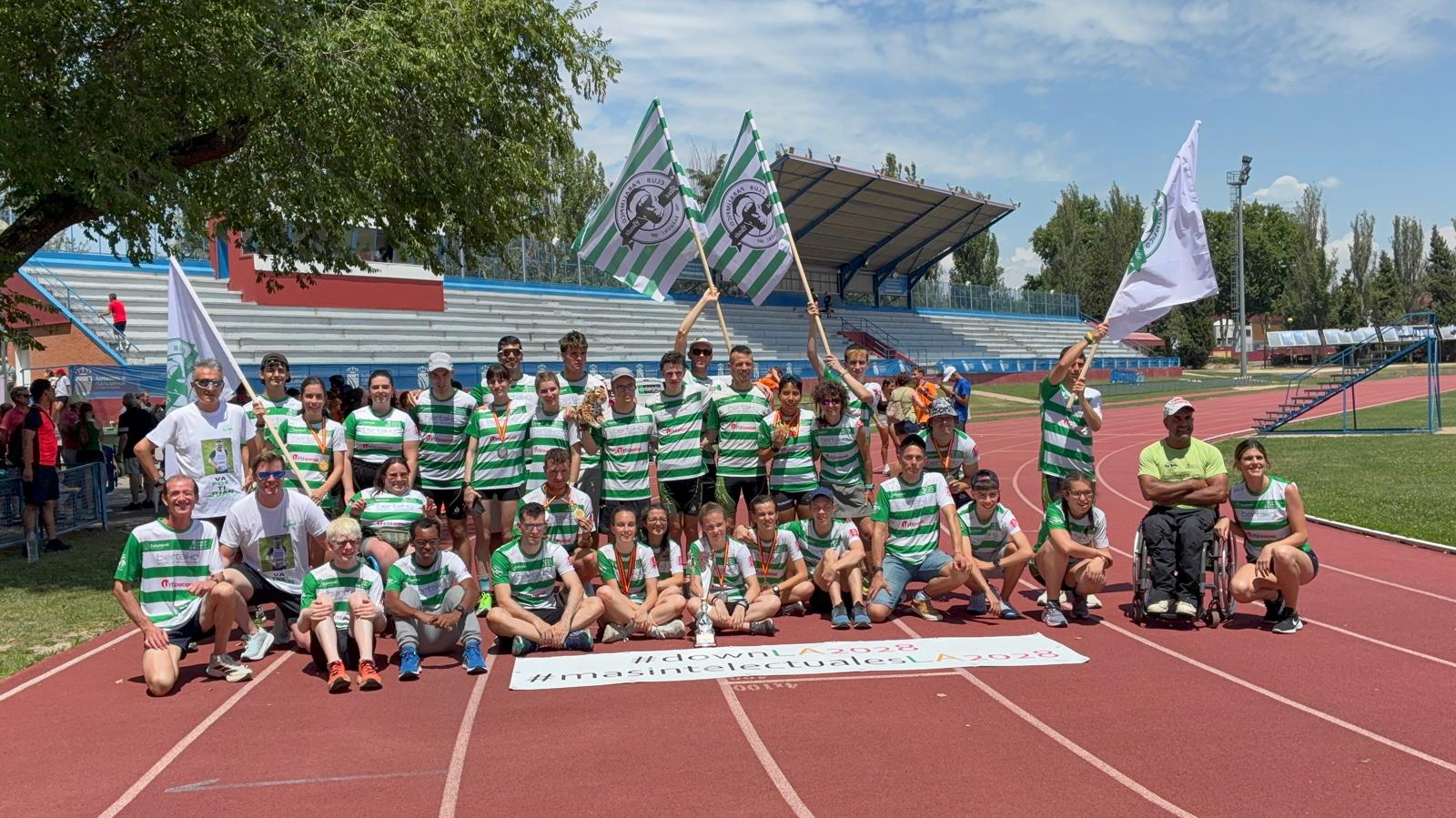 El Club Paral&iacute;mpico Javi Conde Basauri, campe&oacute;n de Espa&ntilde;a por equipos