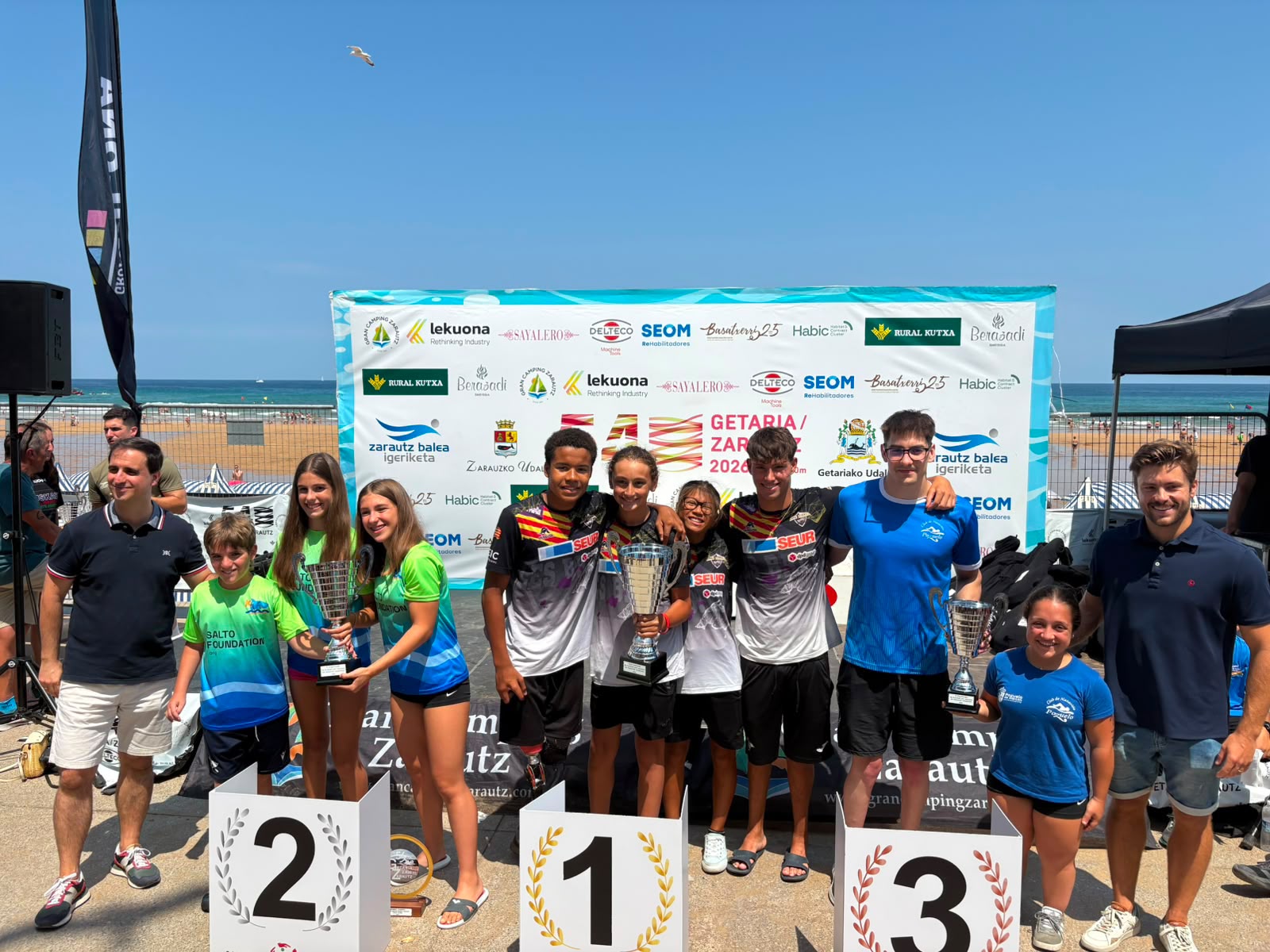 Oro XT Baleares, campe&oacute;n de Espa&ntilde;a de nataci&oacute;n en aguas abiertas para personas con discapacidad