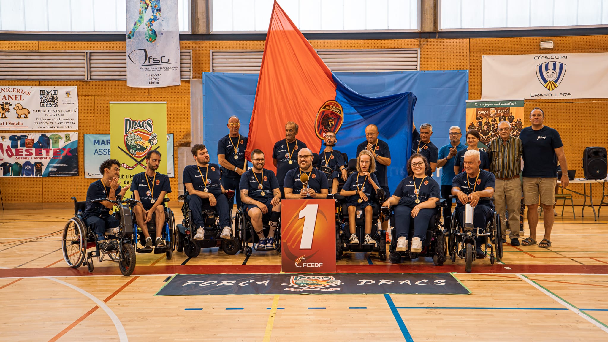 Macron Warriors Sabionnetta, campe&oacute;n del International Tournament Dracs CEA