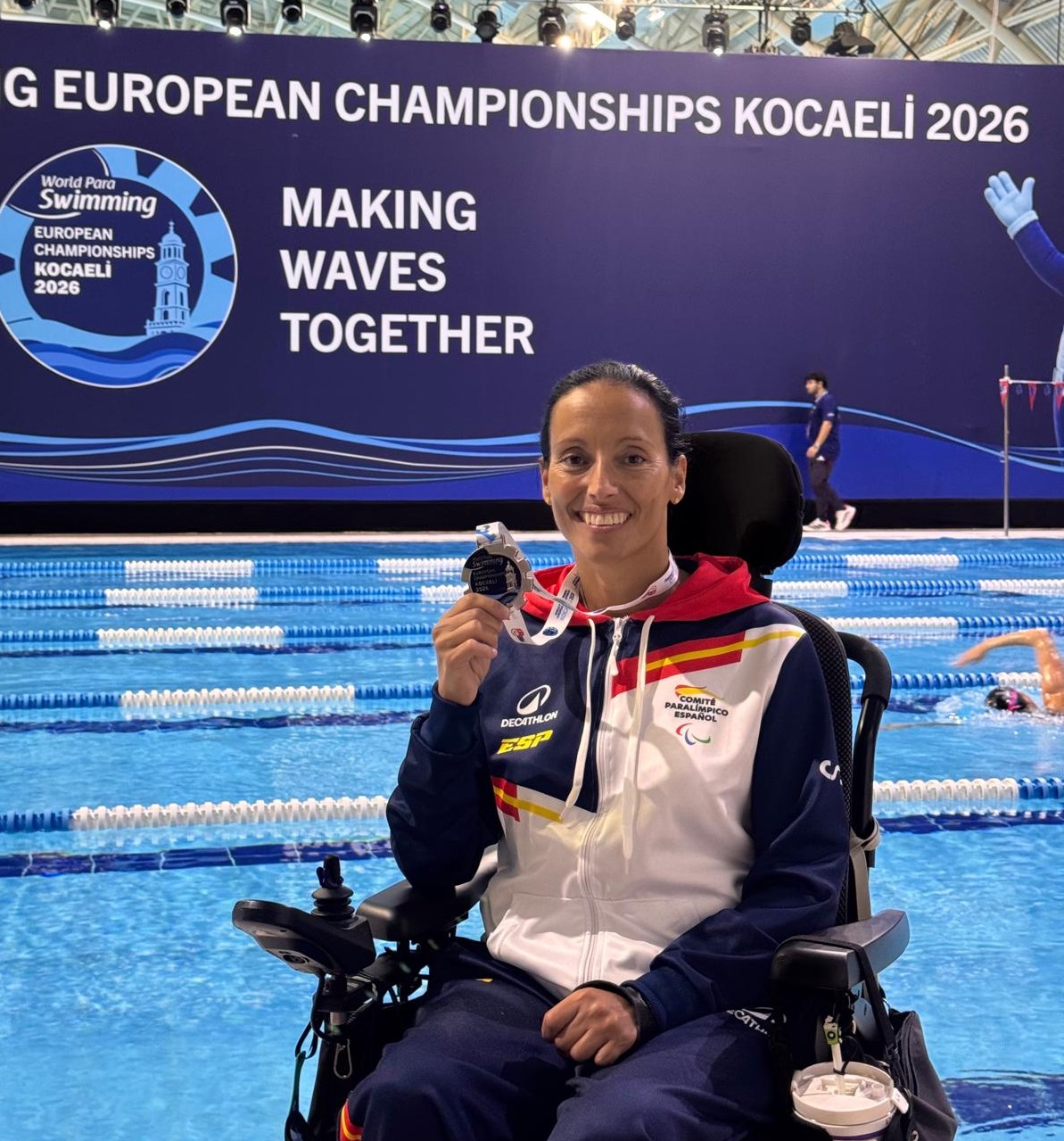Teresa Perales, campeona de Europa y 100 medallas internacionales