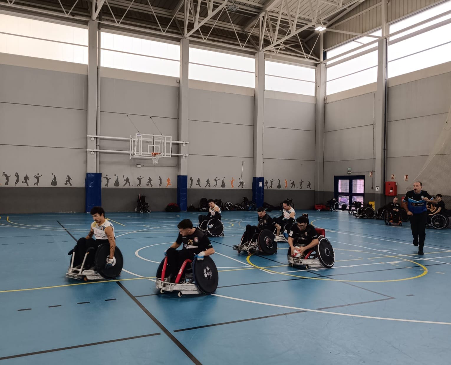BUC de Barcelona arranca con fuerza la Liga de rugby en silla de ruedas
