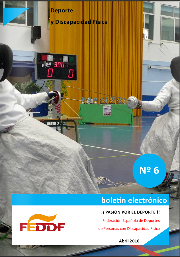 Disponible el Bolet&iacute;n FEDDF "Pasi&oacute;n por el Deporte" abril 2016